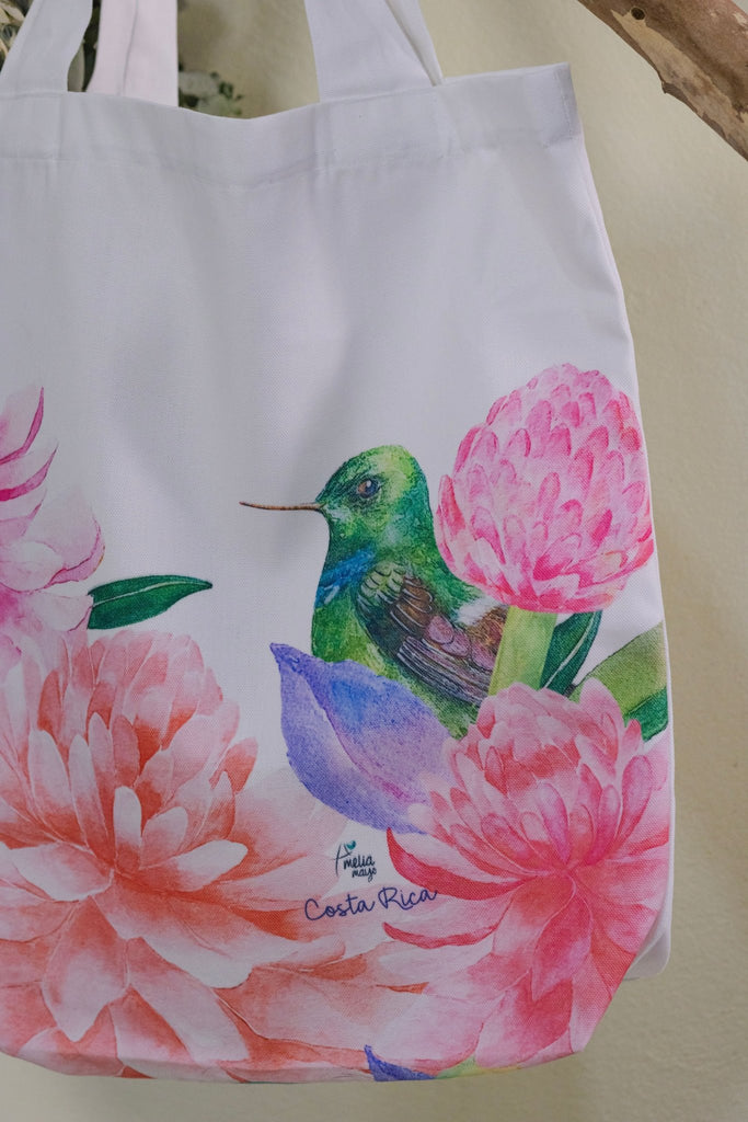 Bolso Colibrí Rabudito Verde - Arte Amelia Mayo