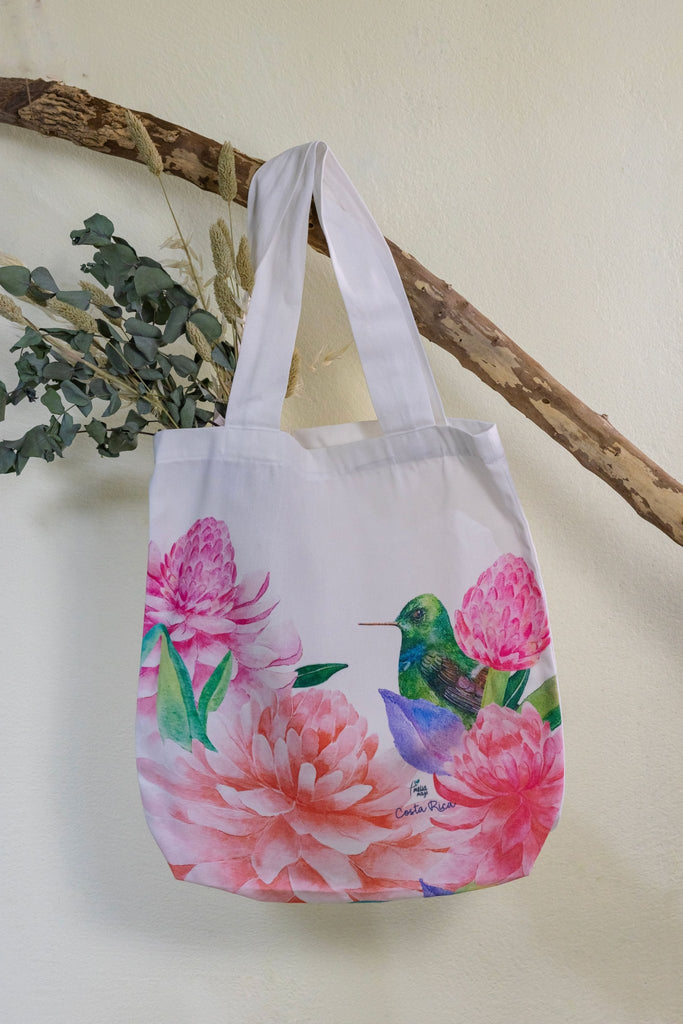 Bolso Colibrí Rabudito Verde - Arte Amelia Mayo
