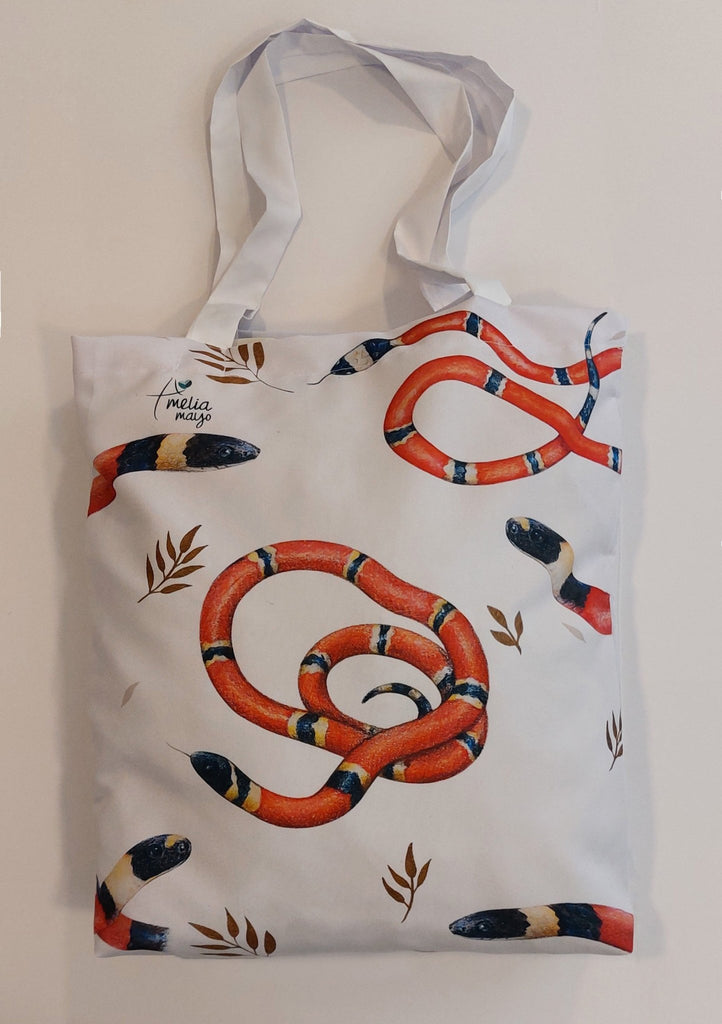 Bolsos Culebra Corales - Arte Amelia Mayo