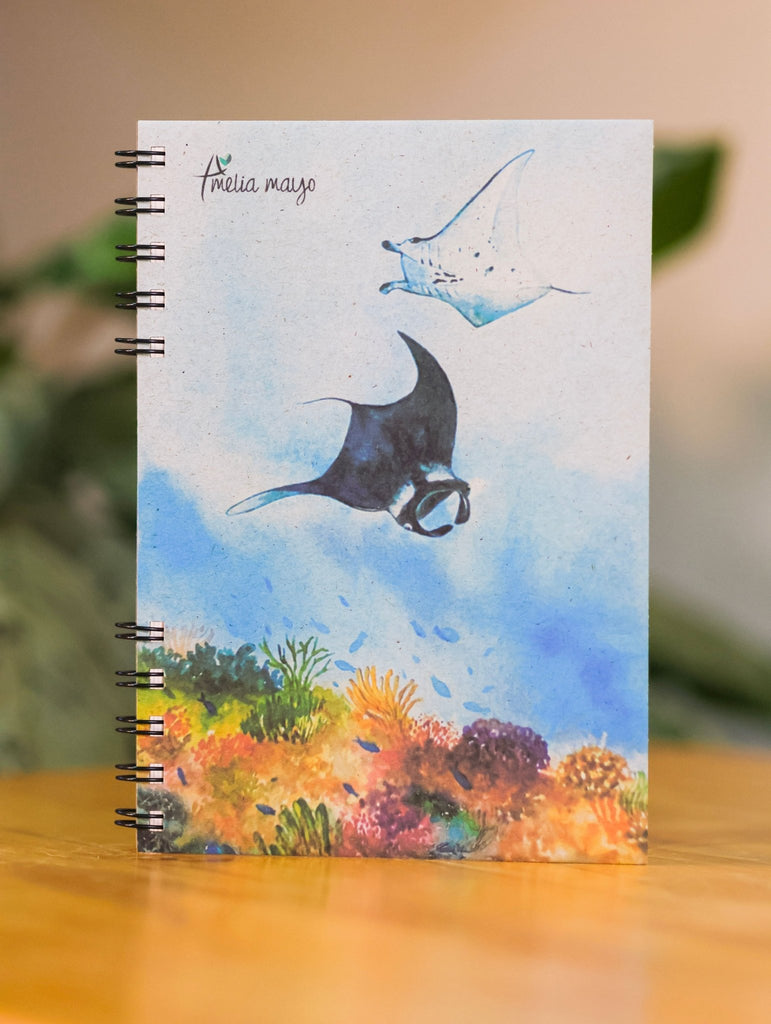 Libreta Arrecife - Arte Amelia Mayo