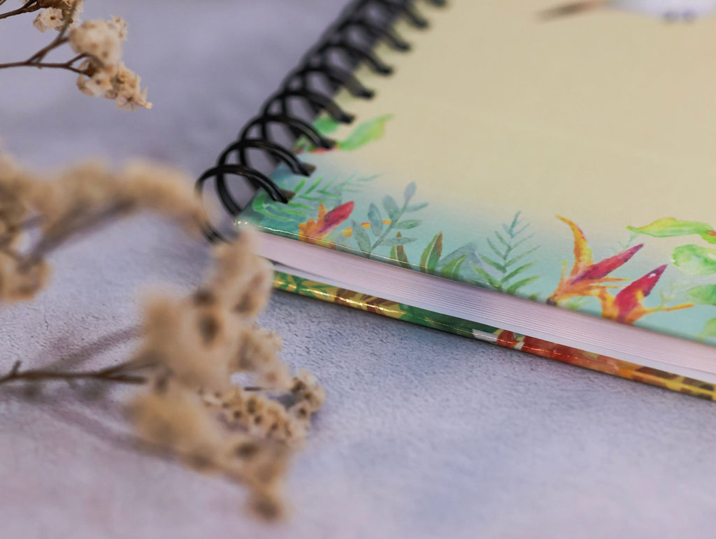 Libreta Colibrí Duo - Manglar - Arte Amelia Mayo