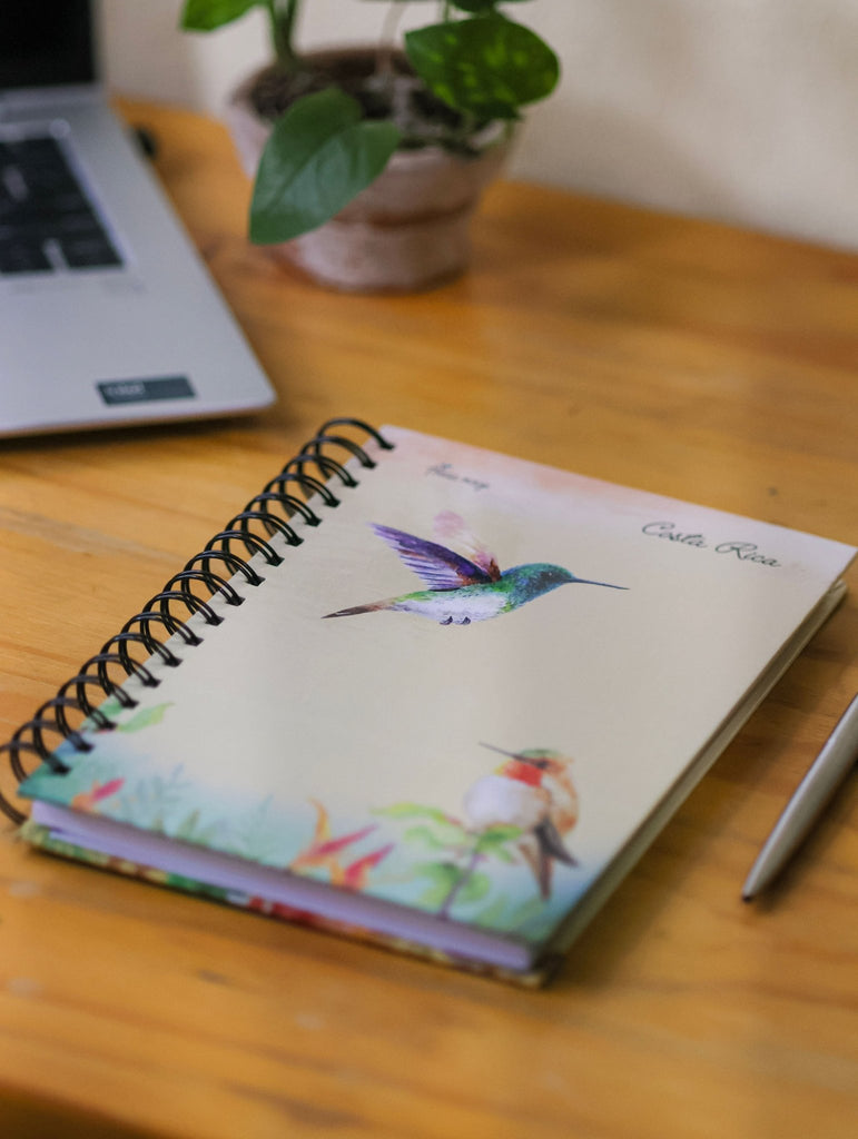 Libreta Colibrí Duo - Manglar - Arte Amelia Mayo