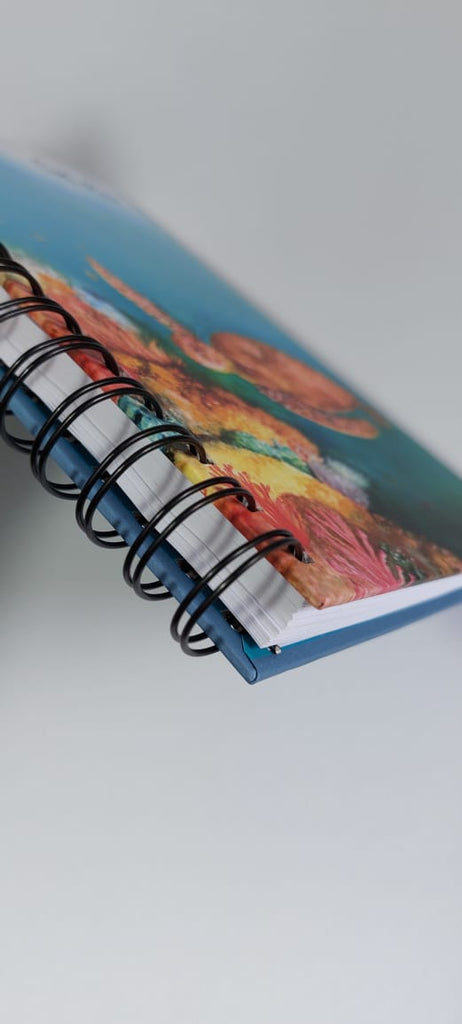 Libreta Tortuga Verde Marina - Arte Amelia Mayo